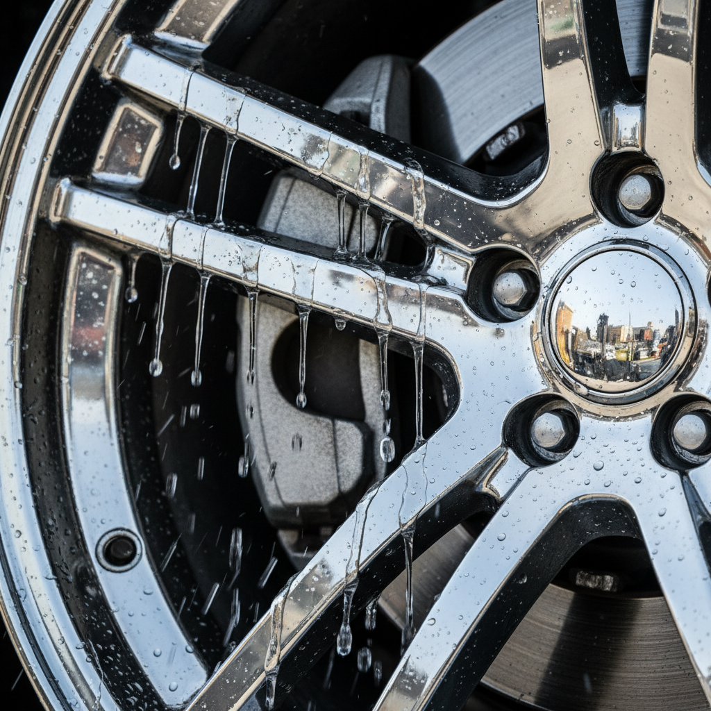 C² ceramic coated surface after treatment